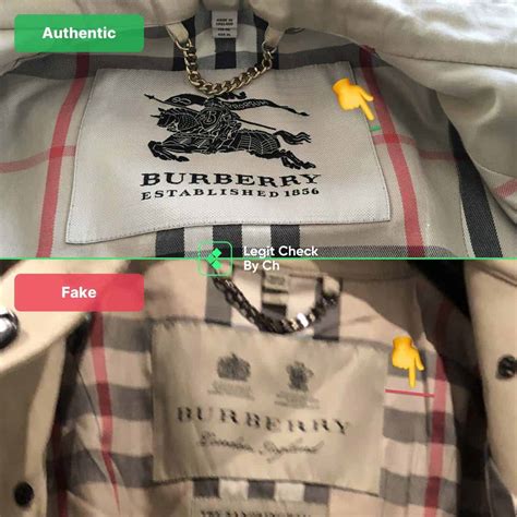 burberry logo real vs fake